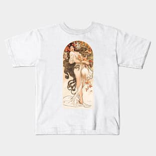 The Seasons, Autumn (1897) Kids T-Shirt